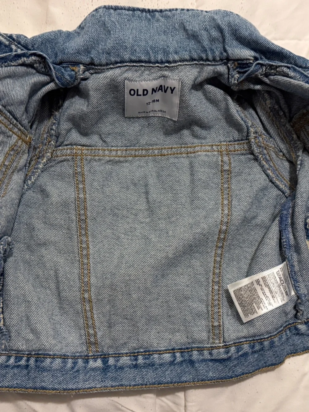Old Navy 12-18 month Jean jacket
